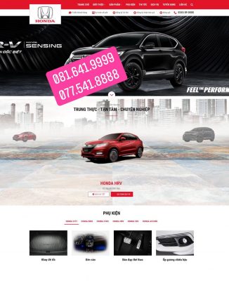 Thiết kế website bán ô tô tại Nam Định