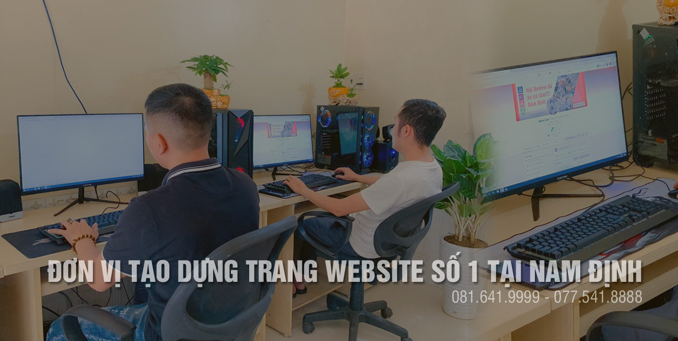 Công ty làm website chuyên nghiệp tại Nam Định