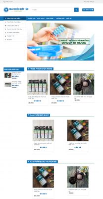 Thiết kế website nhà thuốc tại Nam Định